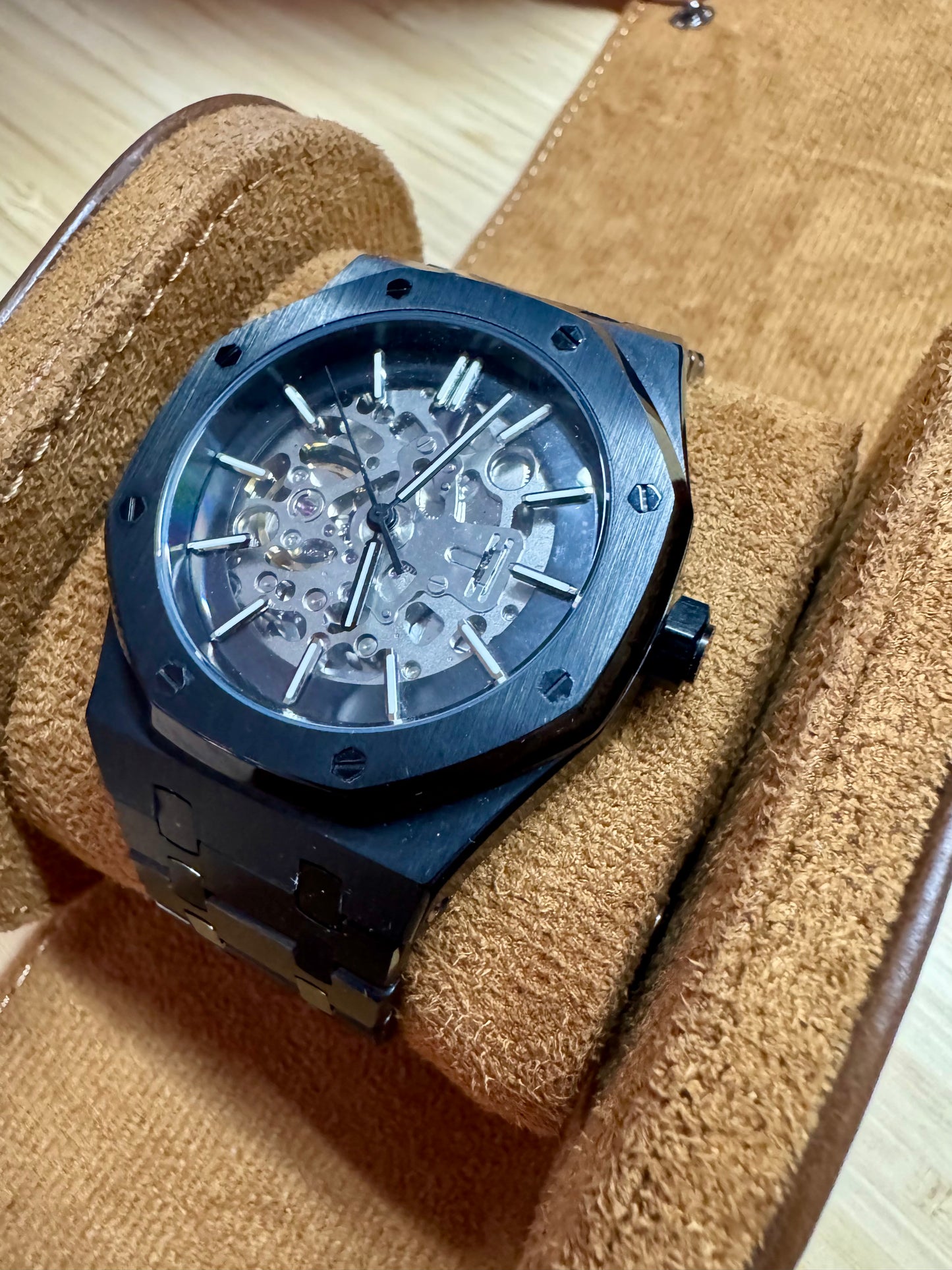 Royal Oak 41mm Black Skeleton