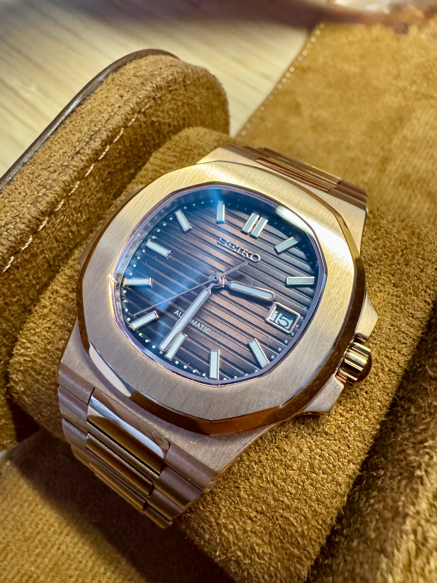 Nautilus 41mm Brown dial