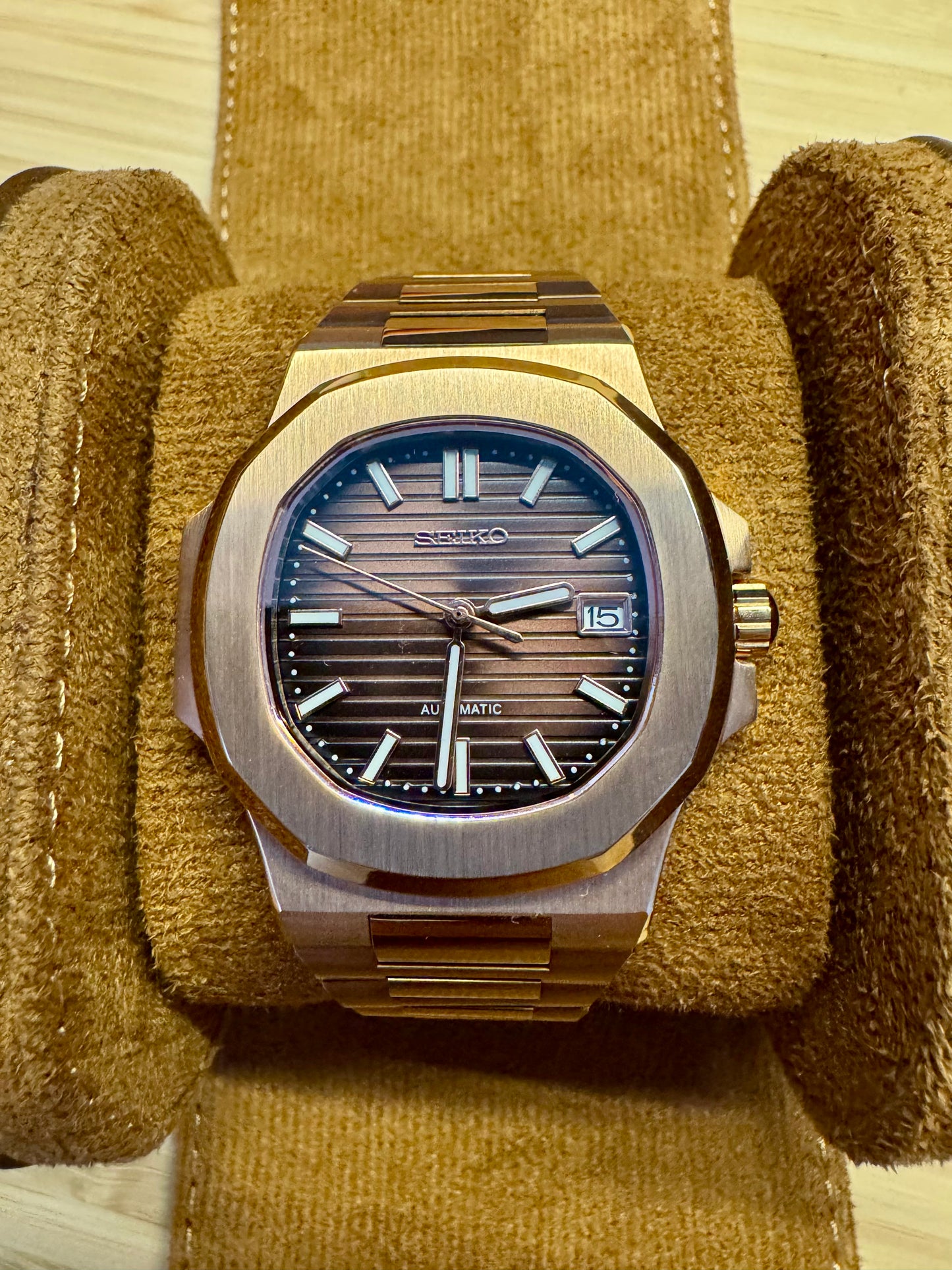 Nautilus 41mm Brown dial